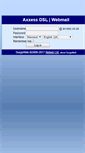 Mobile Screenshot of mail.axxess.co.za
